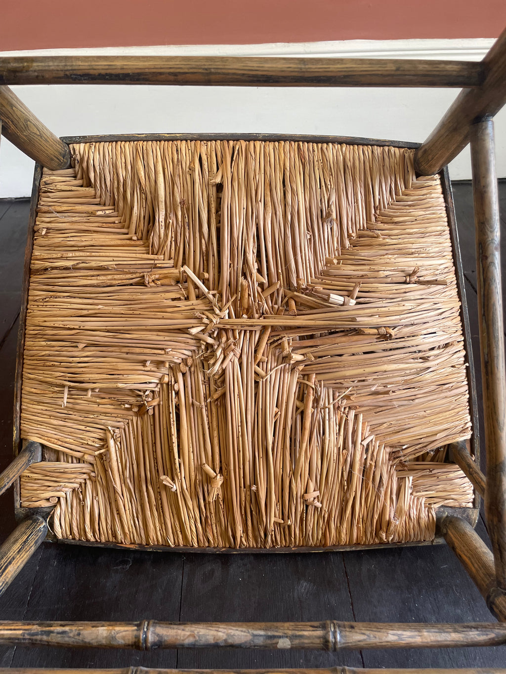 English Regency Simulated Bamboo Armchair c.1820
