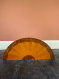 Sheraton Revival Demi-Lune Consol Table, 20th Century