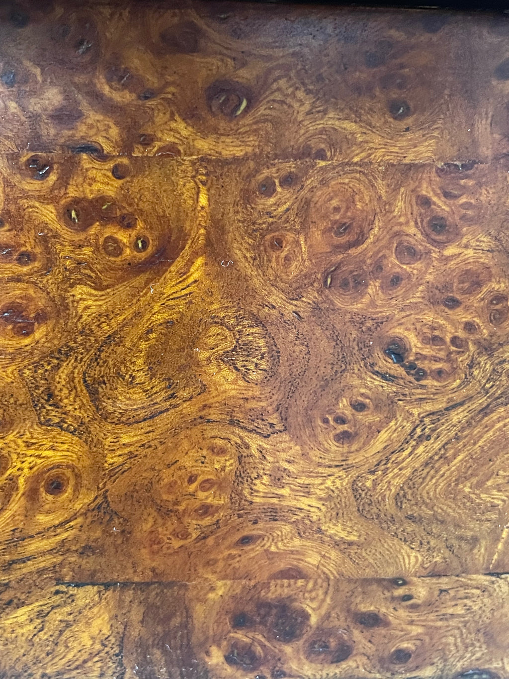 Sheraton Revival Demi-Lune Consol Table, 20th Century