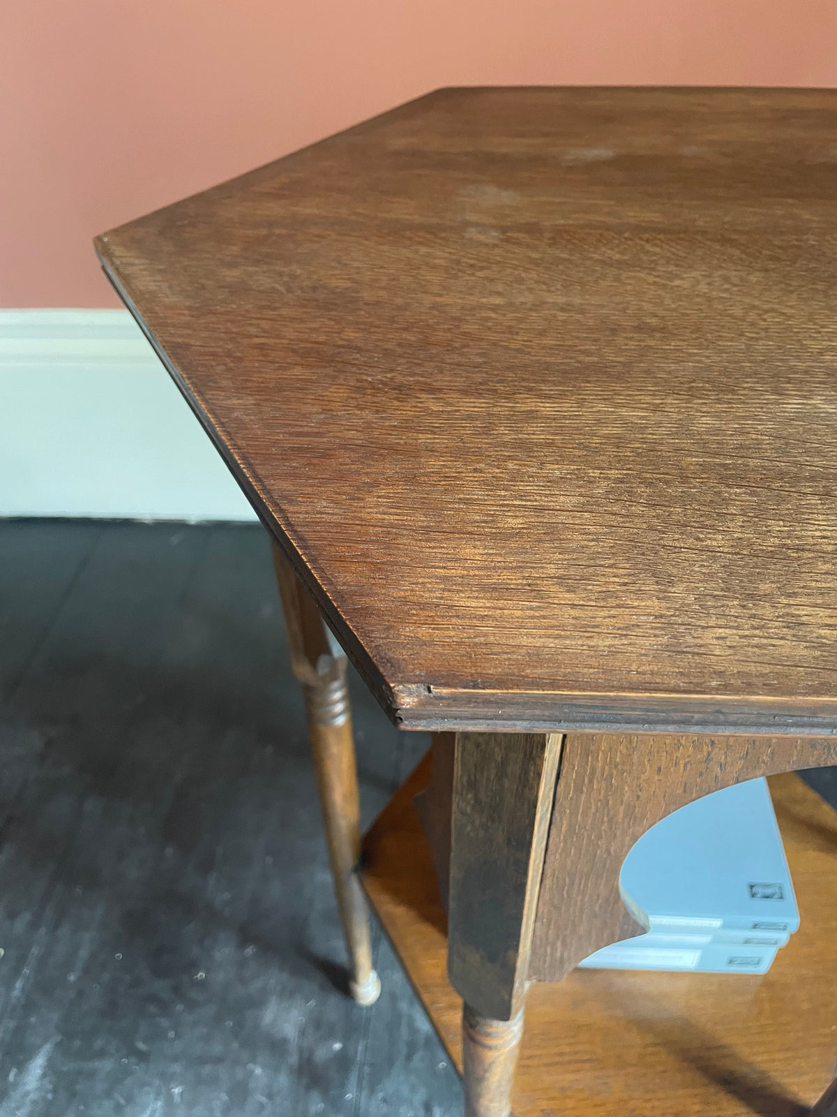 Moorish Style Oak Occasional Table c.1900 as retailed by Liberty & Co.
