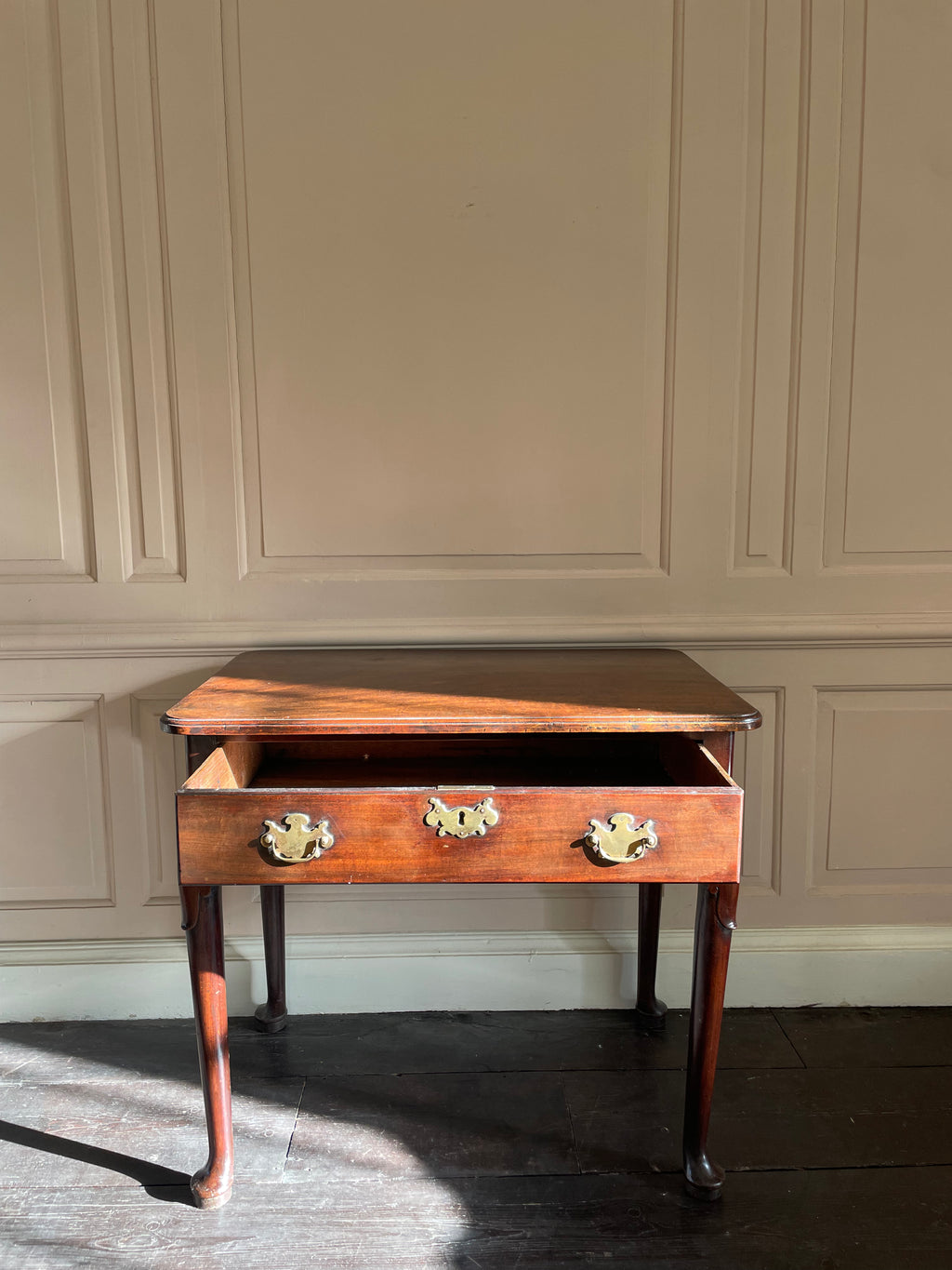 George II Mahogany Side Table, Probably Irish, circa 1740 -1760