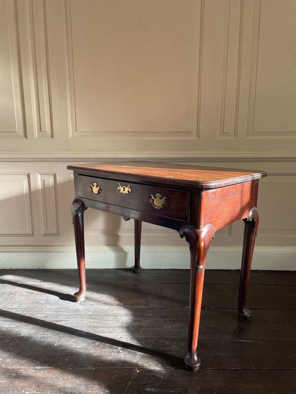 George II Mahogany Side Table, Probably Irish, circa 1740 -1760