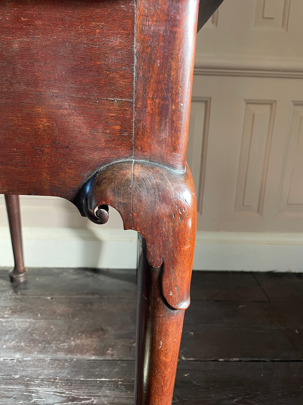 George II Mahogany Side Table, Probably Irish, circa 1740 -1760