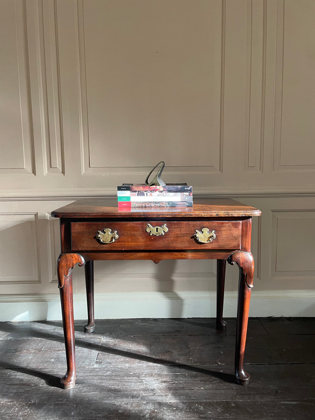 George II Mahogany Side Table, Probably Irish, circa 1740 -1760