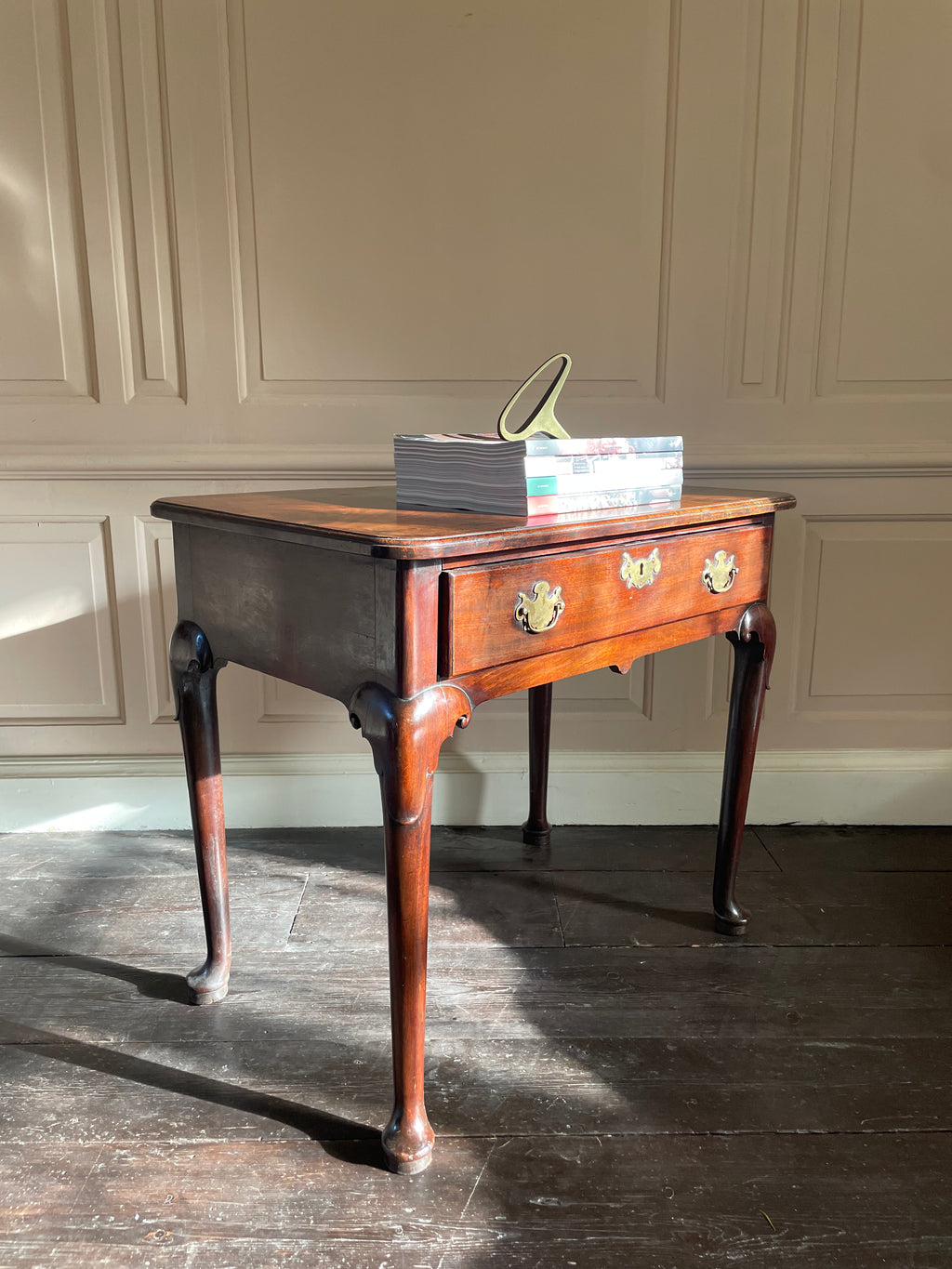 George II Mahogany Side Table, Probably Irish, circa 1740 -1760