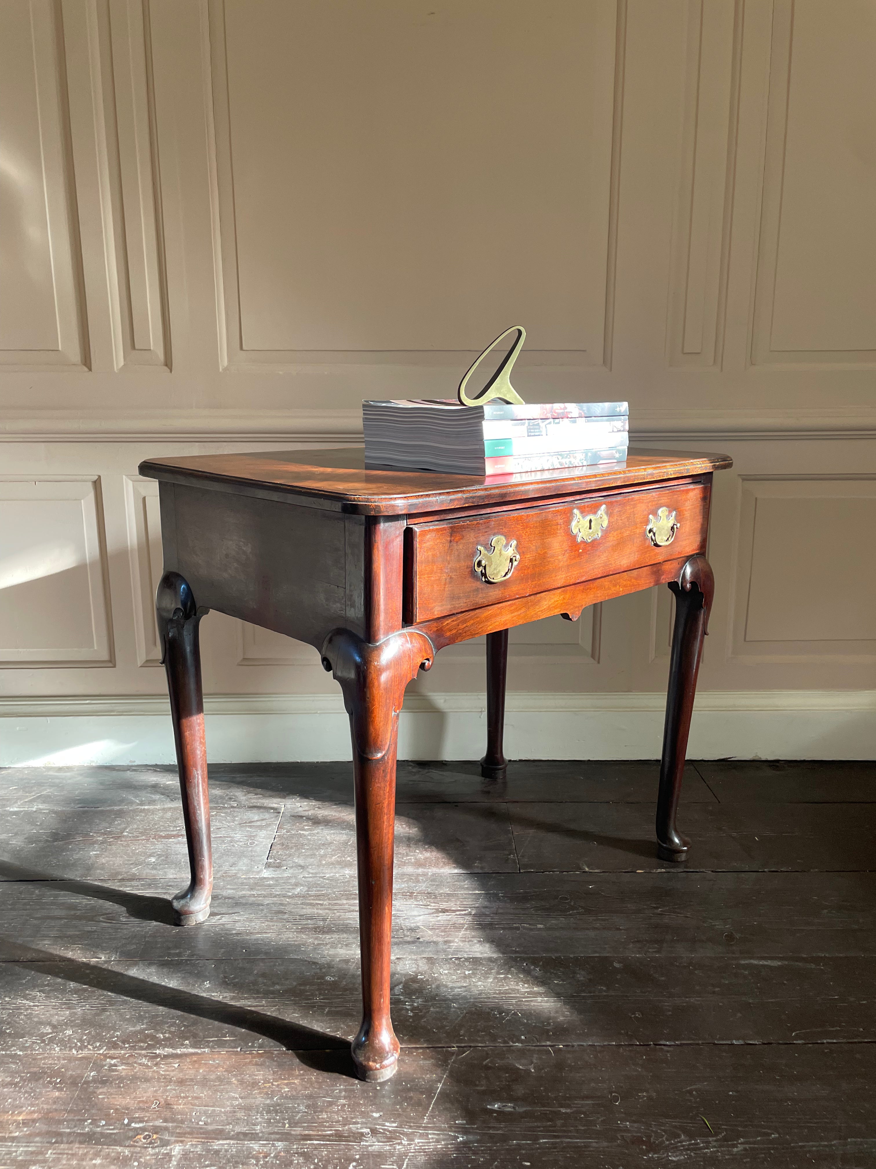 George II Mahogany Side Table, Probably Irish, circa 1740 -1760