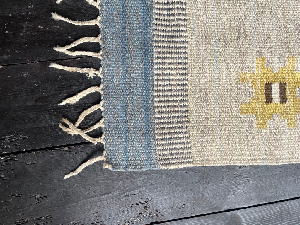 Swedish Rolakan Rug, Ellen Stahlbrand, circa 1950-60
